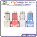 Micro auto universal Dual 2 port USB car charger For iphone 5s 6 6+ 4.8A Mini Car charger Adapter